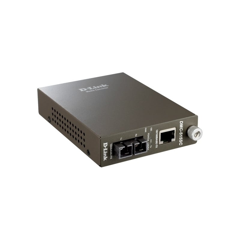 D-Link 100BaseTX to 100BaseFX Media Converter (Single Mode 1310nm) - 15km D-Link 100BaseTX to 100BaseFX Media Converter (Single Mode 1310nm) - 15km