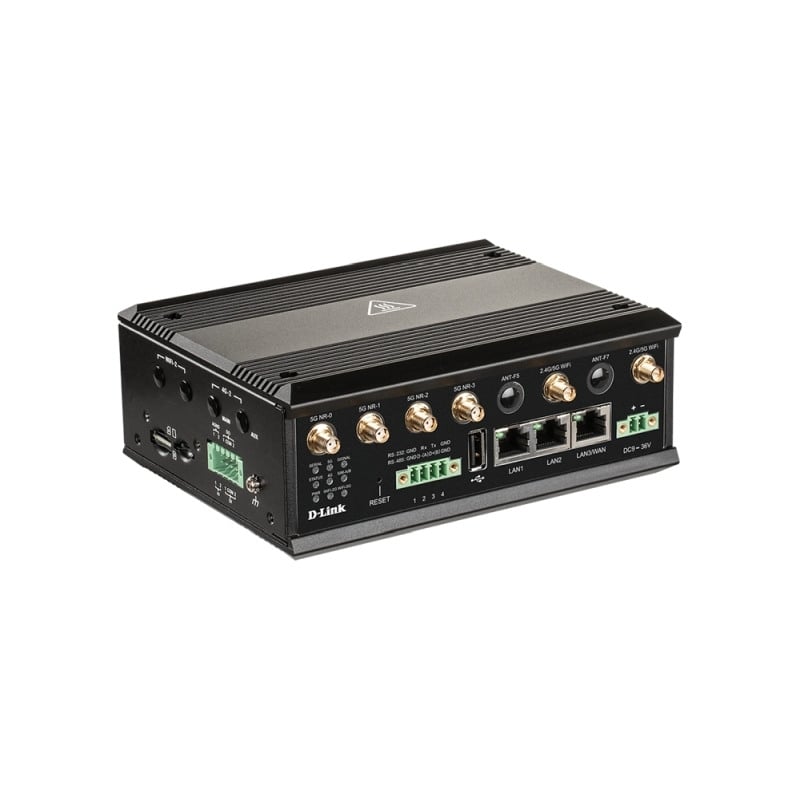 D-Link DWM-3010 5G NR M2M Dual SIM Industrial Gateway