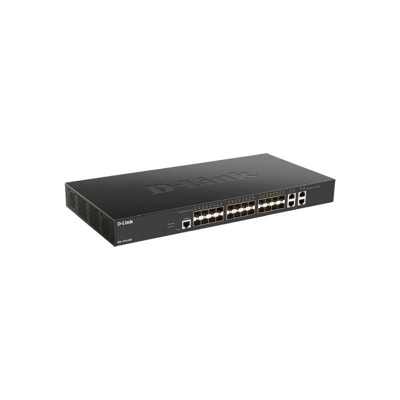 D-Link 28-Port 10 Gigabit Smart Managed Switch with 4 10GBASE-T ports