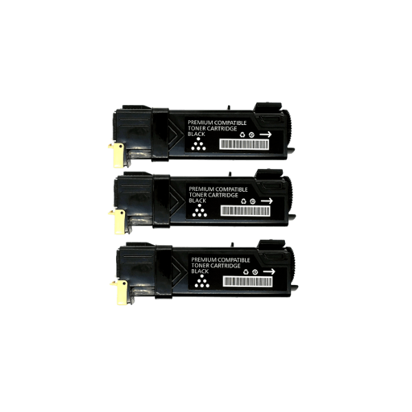 Compatible Dell 1320cn 2130cn 2135cn Black Toner 3 PACK Compatible Dell 1320cn 2130cn 2135cn Black Toner 3 PACK