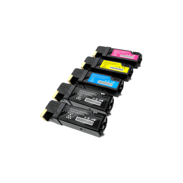 Compatible Dell 1320cn 2130cn 2135cn Toner Value Pack PLUS EXTRA BLACK Compatible Dell 1320cn 2130cn 2135cn Toner Value Pack PLUS EXTRA BLACK