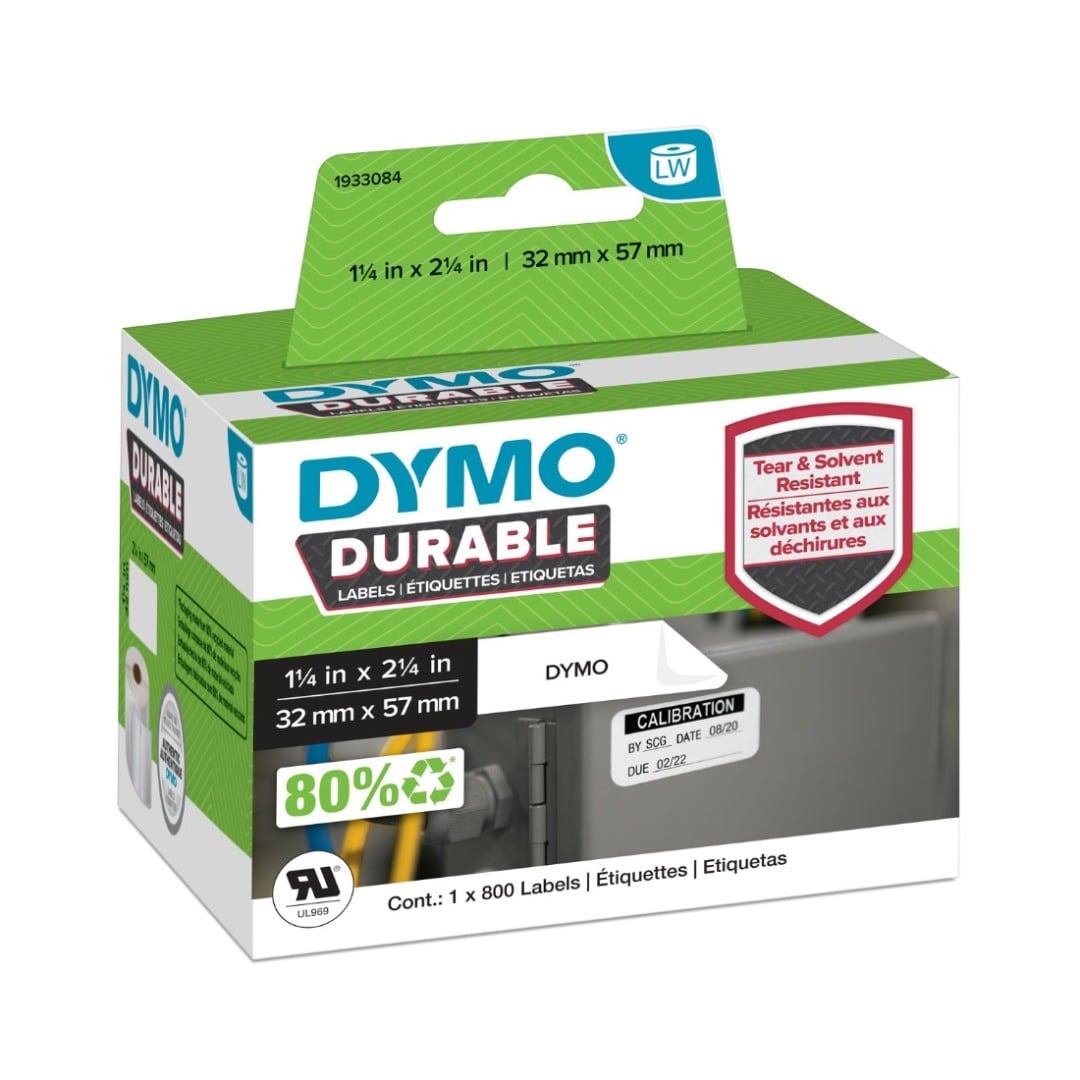 Dymo 1933084 LabelWriter Durable Industrial Medium Labels 32 x 57mm