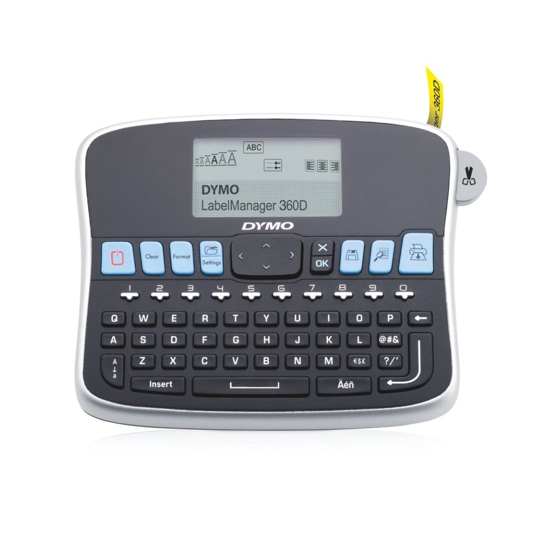 DYMO LabelManager 360D Rechargeable Hand-Held Label Maker