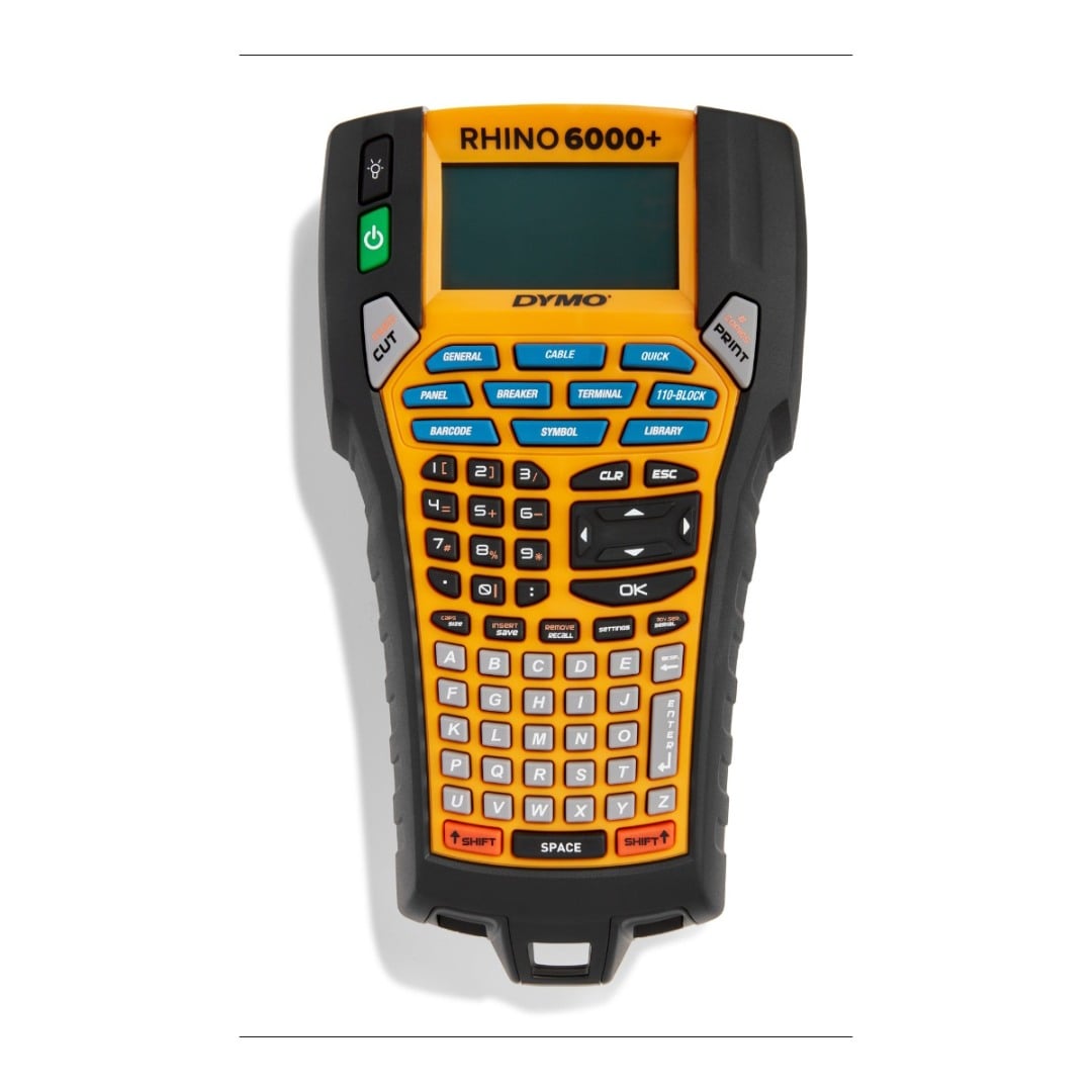 DYMO Rhino 6000+ Industrial Label Maker Kit with Hard Case