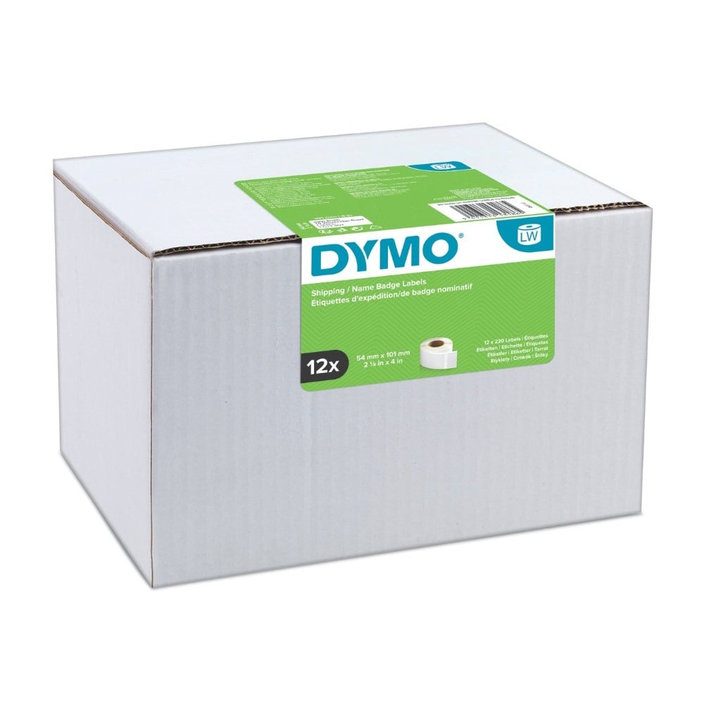 Dymo S0722420 / SD99014 / S0722430 LabelWriter Shipping Labels 54 x 101mm 12 PACK
