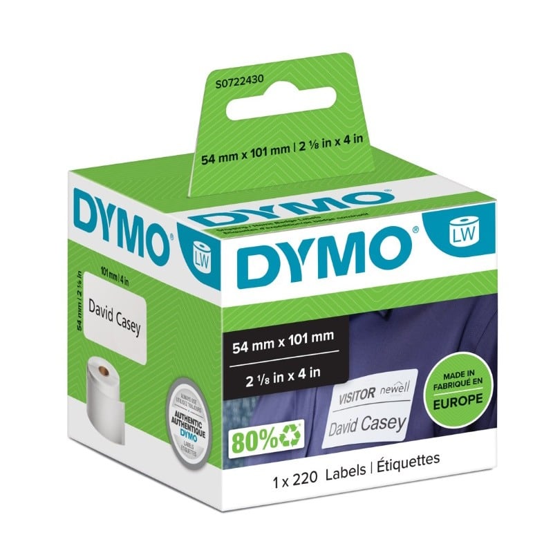Dymo SD99014 / S0722430 LabelWriter Shipping Labels 54 x 101mm