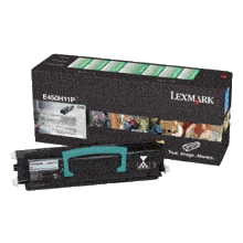 Genuine Lexmark E450H11P Black Toner Cartridge High Yield