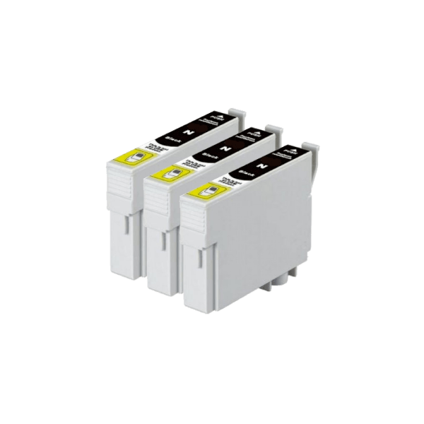 Compatible Epson 138 Black Ink 3 PACK Compatible Epson 138 Black Ink 3 PACK