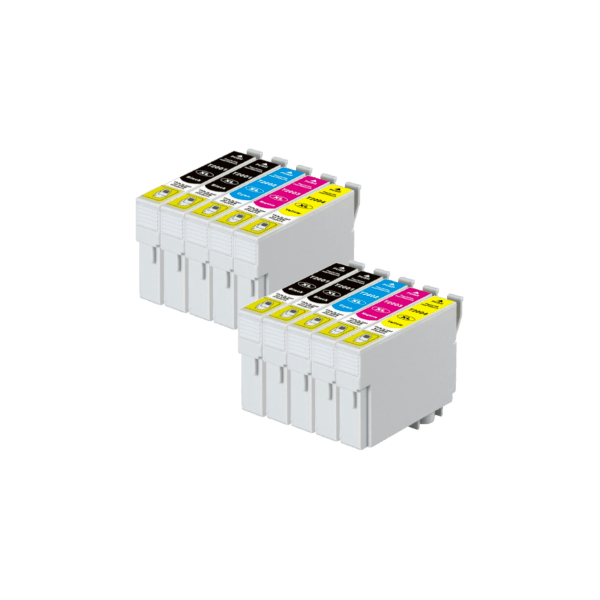 Compatible Epson 200XL Ink Double Value Pack PLUS EXTRA BLACKS