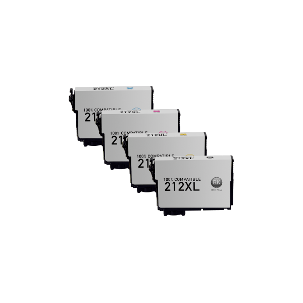 Compatible Epson 212XL Ink Value Pack High Yield Compatible Epson 212XL Ink Value Pack High Yield