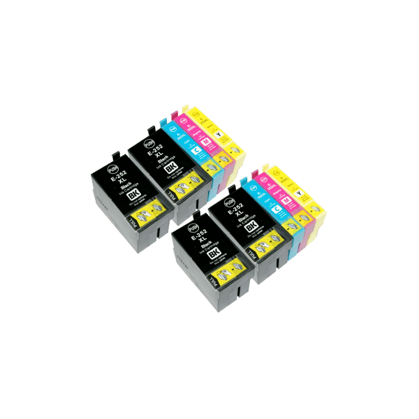 Compatible Epson 252XL Ink High Yield Double Value Pack PLUS 2 EXTRA BLACKS Compatible Epson 252XL Ink High Yield Double Value Pack PLUS 2 EXTRA BLACKS