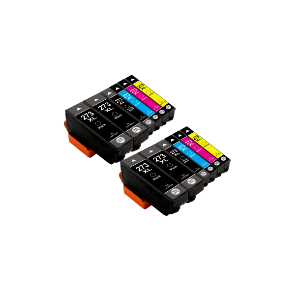 Compatible Epson 273XL Ink Double Value Pack High Yield PLUS 2 EXTRA BLACKS Compatible Epson 273XL Ink Double Value Pack High Yield PLUS 2 EXTRA BLACKS