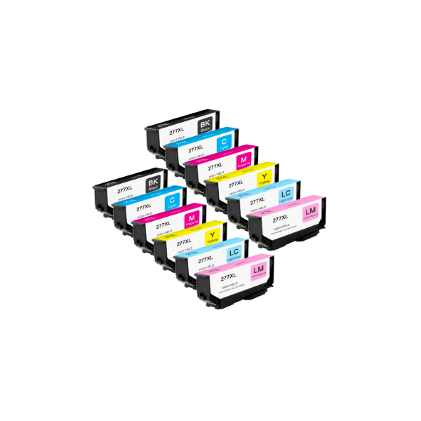 Compatible Epson 277XL Ink High Yield Double Value Pack Compatible Epson 277XL Ink High Yield Double Value Pack