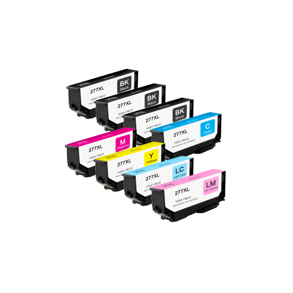 Compatible Epson 277XL Ink High Yield Value Pack PLUS 2 EXTRA BLACKS Compatible Epson 277XL Ink High Yield Value Pack PLUS 2 EXTRA BLACKS
