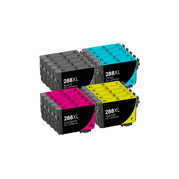 Compatible Epson 288XL 20 Ink High Yield Value Pack