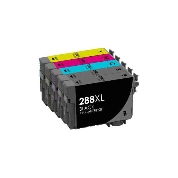 Compatible Epson 288XL Ink High Yield Value Pack PLUS EXTRA BLACK