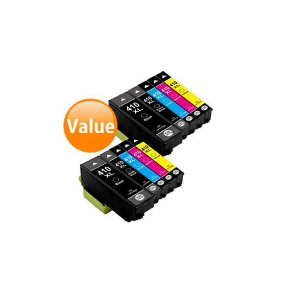 Compatible Epson 410XL Ink Extra Value Pack Compatible Epson 410XL Ink Extra Value Pack