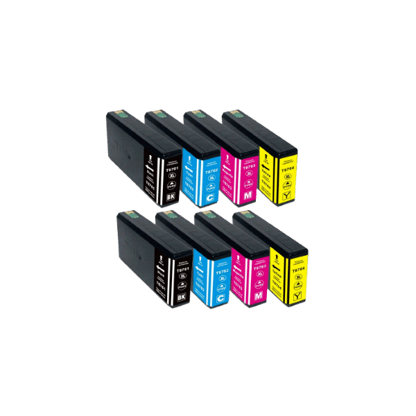 Compatible Epson 676XL Ink Double Value Pack Compatible Epson 676XL Ink Double Value Pack
