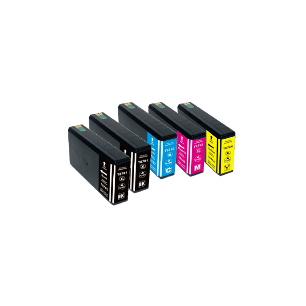 Compatible Epson 676XL Ink Value Pack PLUS EXTRA BLACK Compatible Epson 676XL Ink Value Pack PLUS EXTRA BLACK