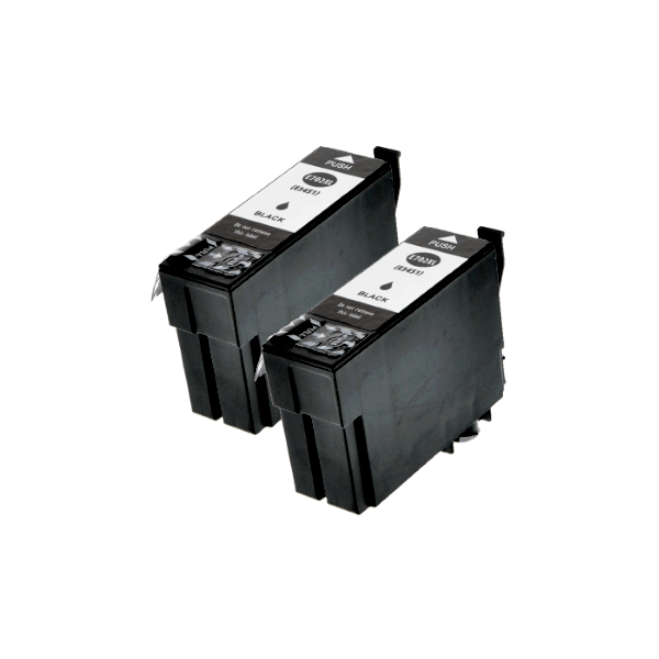 Compatible Epson 702XL Black Ink 2 PACK
