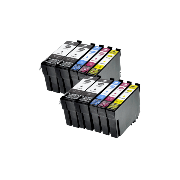 Compatible Epson 702XL Ink Double Value Pack PLUS 2 EXTRA BLACK