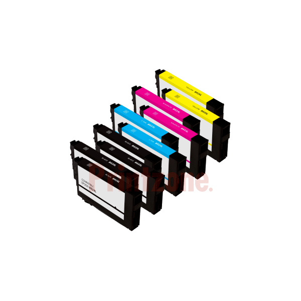 Compatible Epson 802XL Ink Double Value Pack PLUS 2 EXTRA BLACKS