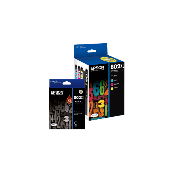 Genuine Epson 802XL Ink Value Pack PLUS EXTRA BLACK