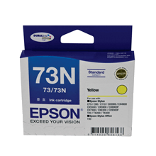 Genuine Epson 73N Yellow Ink Cartridge