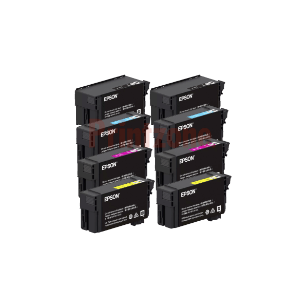 Genuine Epson 80ml Black & 50ml Colours Ultrachrome XD2 Ink Double Value Pack