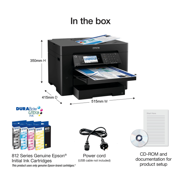 Epson WorkForce WF-7845 Inkjet Multifunction A3 Printer