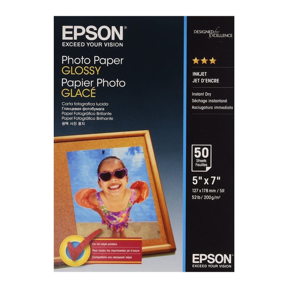 Epson 5" x 7" Photo Paper Glossy S042545 Epson 5" x 7" Photo Paper Glossy S042545