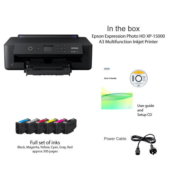Epson Expression Photo HD XP-15000 A3+ Printer