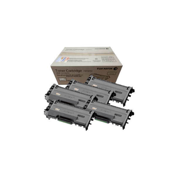 Genuine Fuji Xerox CT203109 Black Toner High Yield 5 PACK
