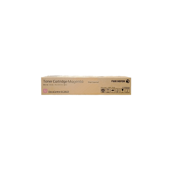 Genuine Fuji Xerox Docucentre SC2022 CT203026 Magenta Toner Genuine Fuji Xerox Docucentre SC2022 CT203026 Magenta Toner