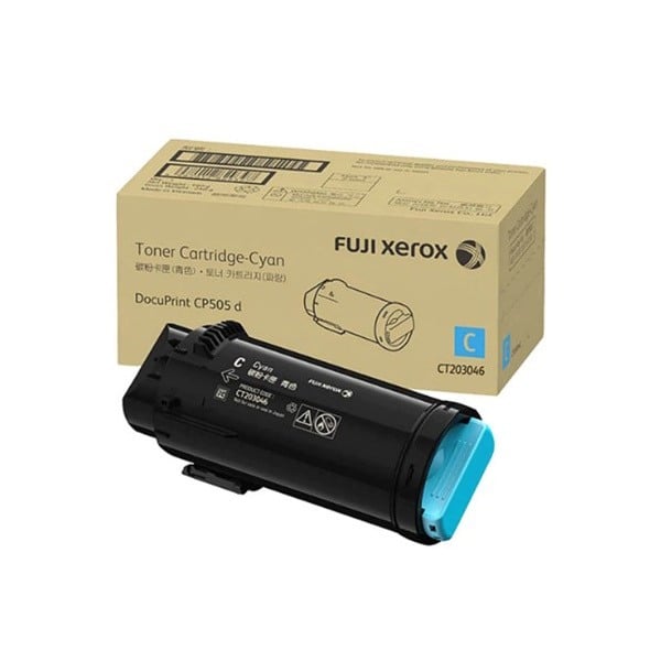Genuine Fuji Xerox Docuprint CP505d CT203046 Cyan Toner