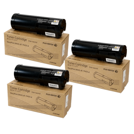 Genuine Fuji Xerox CT201949 Toner 3 PACK