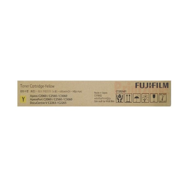 Genuine Fujifilm CT202491 Yellow Toner