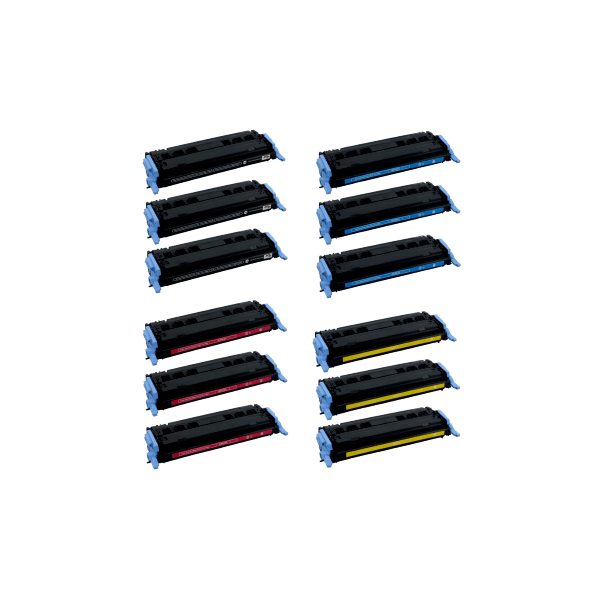 Compatible HP 124A Toner Cartridge Value Pack 3 PACK Compatible HP 124A Toner Cartridge Value Pack 3 PACK