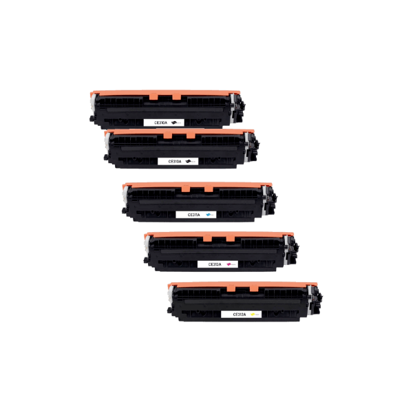 Compatible HP 126A Toner Cartridge Value Pack PLUS EXTRA BLACK Compatible HP 126A Toner Cartridge Value Pack PLUS EXTRA BLACK