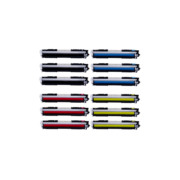 Compatible HP 130A Toner Triple Value Pack Compatible HP 130A Toner Triple Value Pack