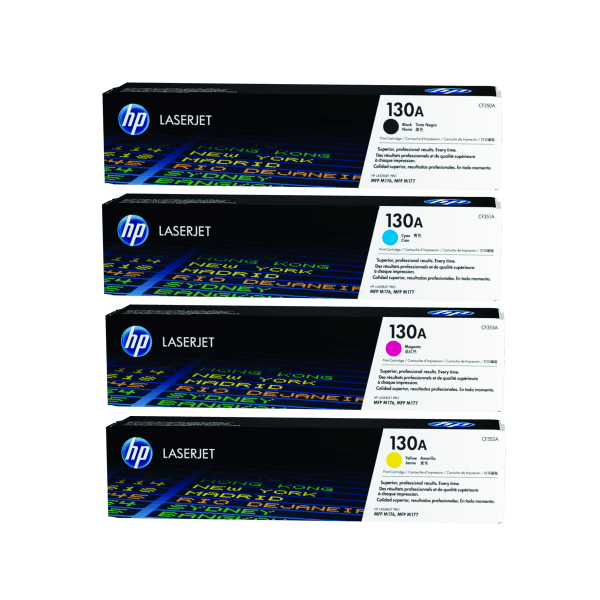 Genuine HP 130A Toner Cartridge Value Pack