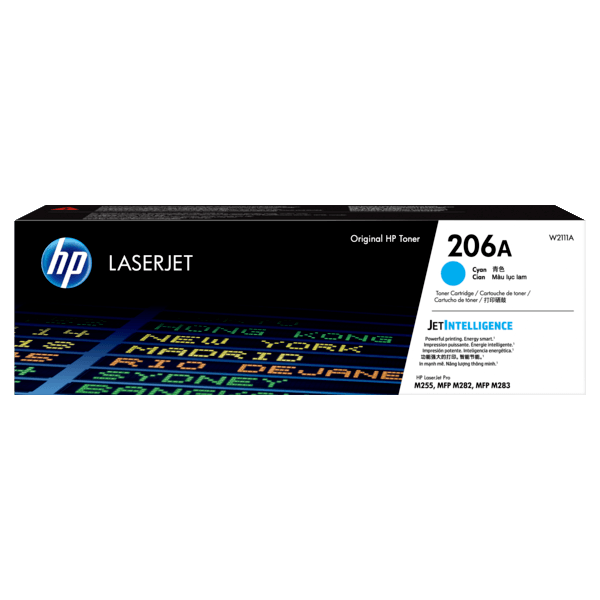 Genuine HP 206A Cyan Toner W2111A