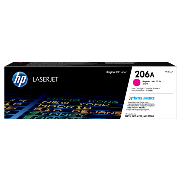 Genuine HP 206A Magenta Toner W2113A