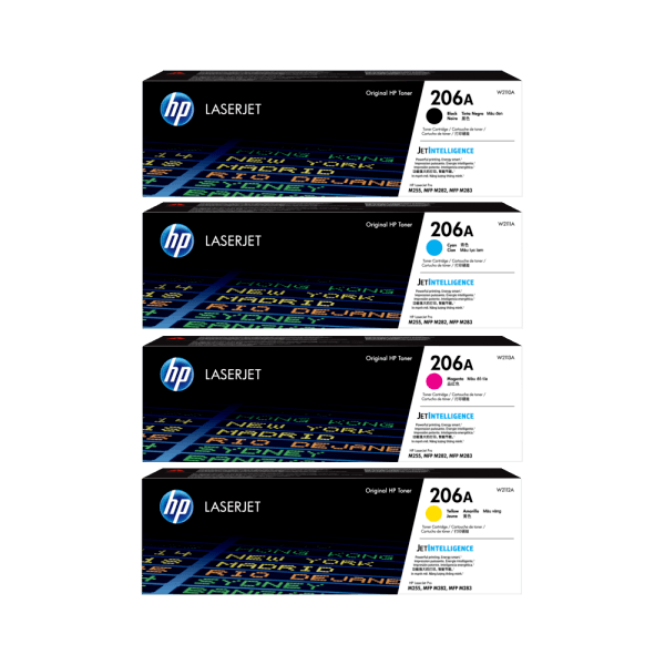 Genuine HP 206A Toner Value Pack