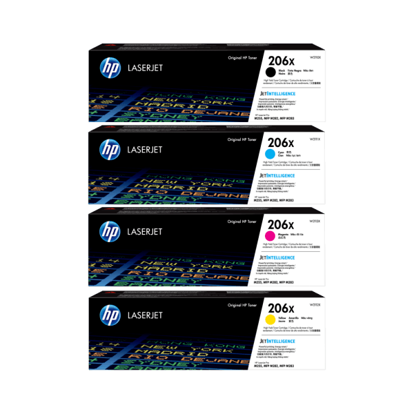 Genuine HP 206X Toner Value Pack
