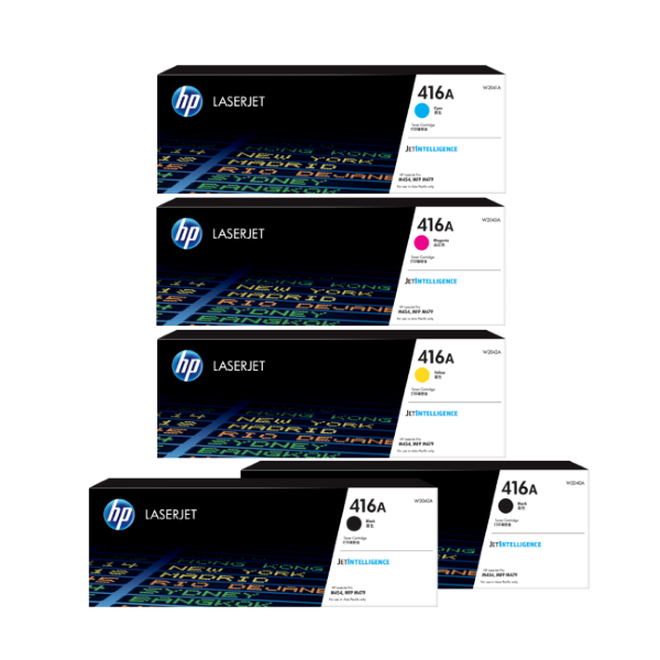 Genuine HP 416A Toner Value Pack PLUS EXTRA BLACK
