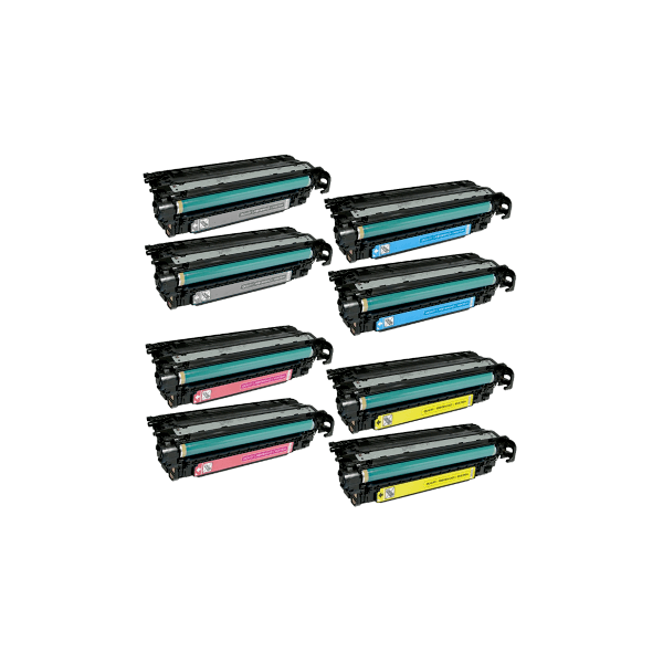 Compatible HP 507 Toner Cartridge Double Value Pack High Yield Compatible HP 507 Toner Cartridge Double Value Pack High Yield