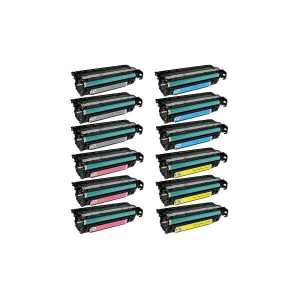 Compatible HP 507 Toner Cartridge Triple Value Pack High Yield Compatible HP 507 Toner Cartridge Triple Value Pack High Yield