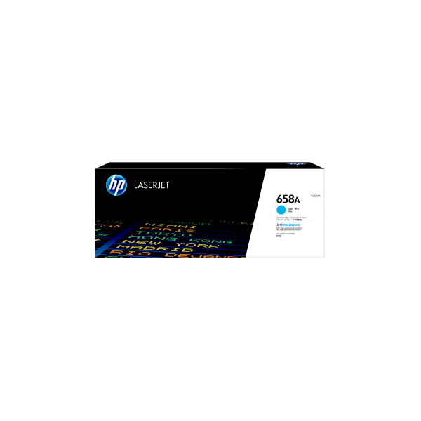 Genuine HP 658A Cyan Toner W2001A