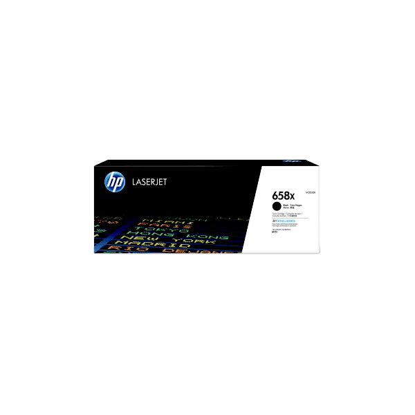 Genuine HP 658X Black High Yield Toner W2000X